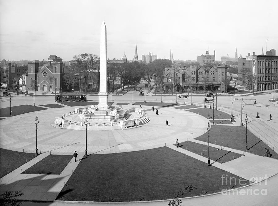 McKinley Monument, c1908 Photograph by Granger