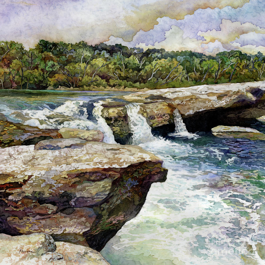 Mckinney Falls - Limestones Painting