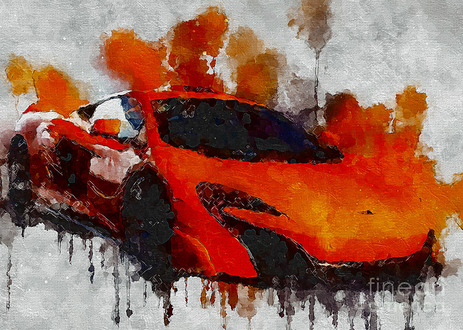 Mclaren 675lt Super Sport Digital Art by Lisa Sandra - Fine Art America