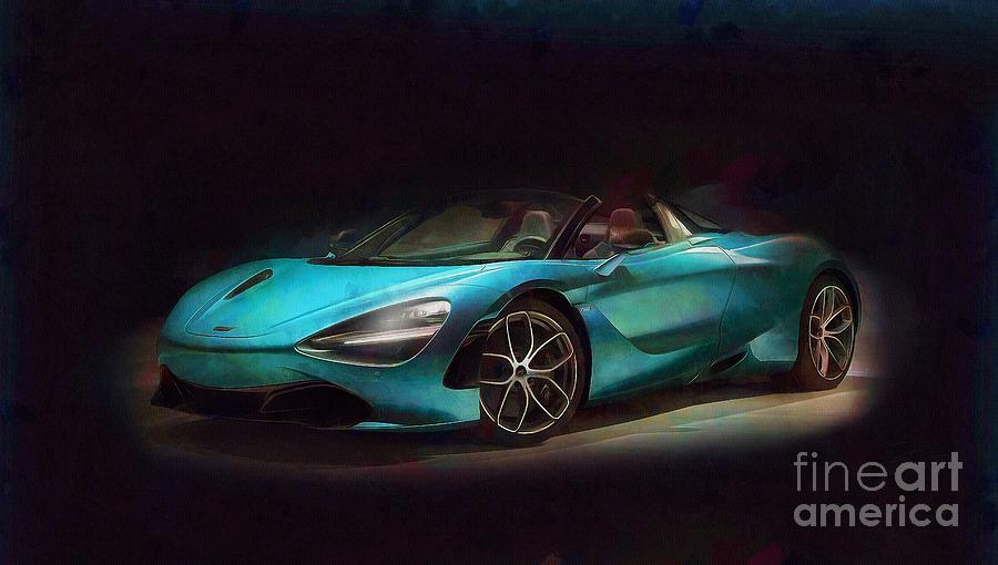 McLaren 720S Digital Art by Jerzy Czyz
