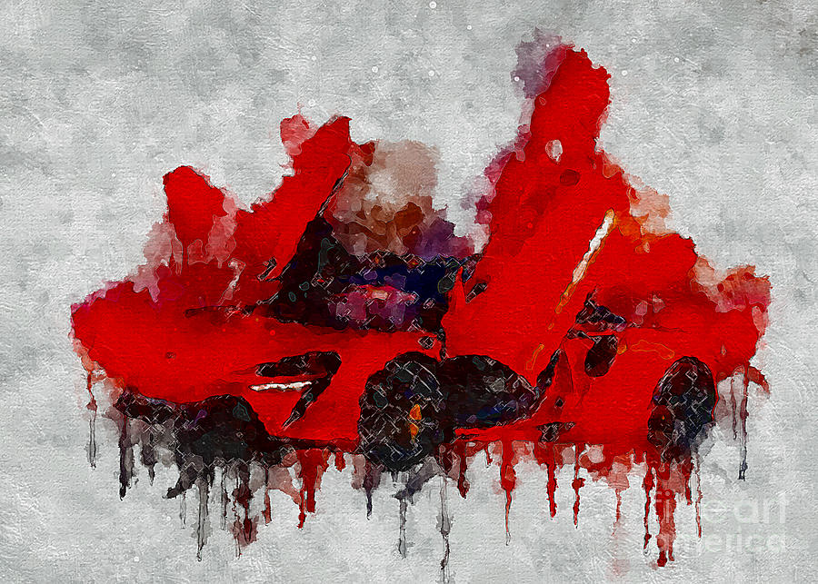 McLaren Artura Hybrid sports car 2021 Digital Art by Lisa Sandra - Pixels