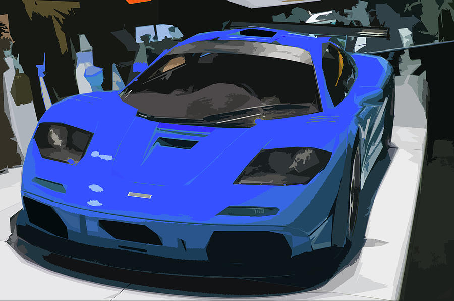 McLaren F1 LM Digital Art by Thespeedart McLaren F1 LM Digital Art by Thespeedart