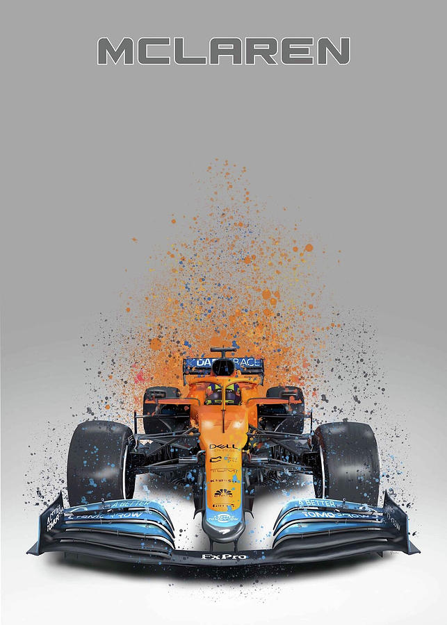 McLaren Formula One Team Mixed Media By All Sorts Art - Fine Art America