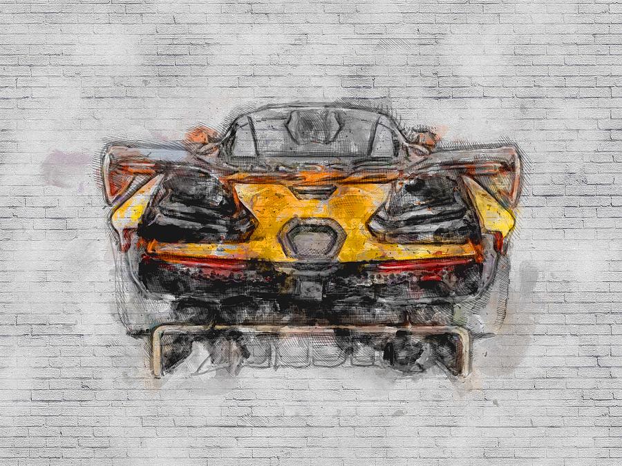 McLaren Senna GTR Concept supercars rear view 2018 cars hypercars