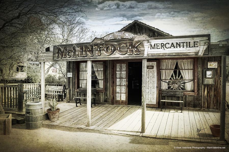 McLintocks Mercantile Digital Art by Mark Valentine