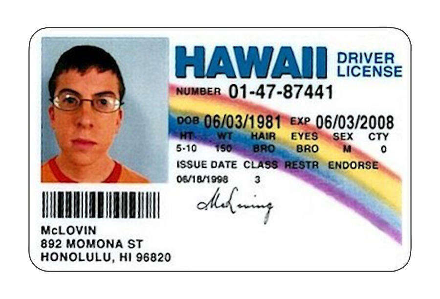 McLovin Fake ID Digital Art by Jhonny Andreas - Fine Art America