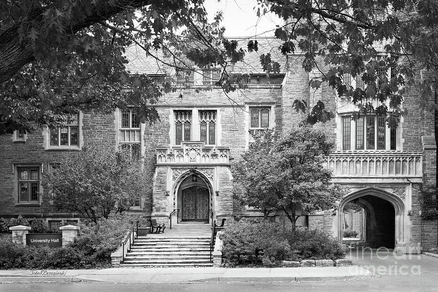 McMaster University University Hall Photograph by University Icons