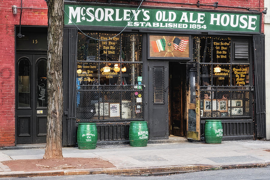 McSorley's Established 1854 NYC Photograph by Susan Candelario