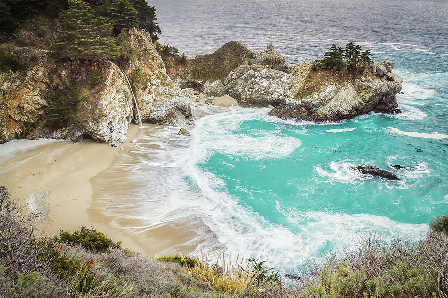 McWay Falls Big Sur Photograph by Gary Geddes