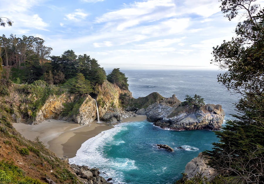 McWay Falls - Big Sur Photograph by Michael Marfell