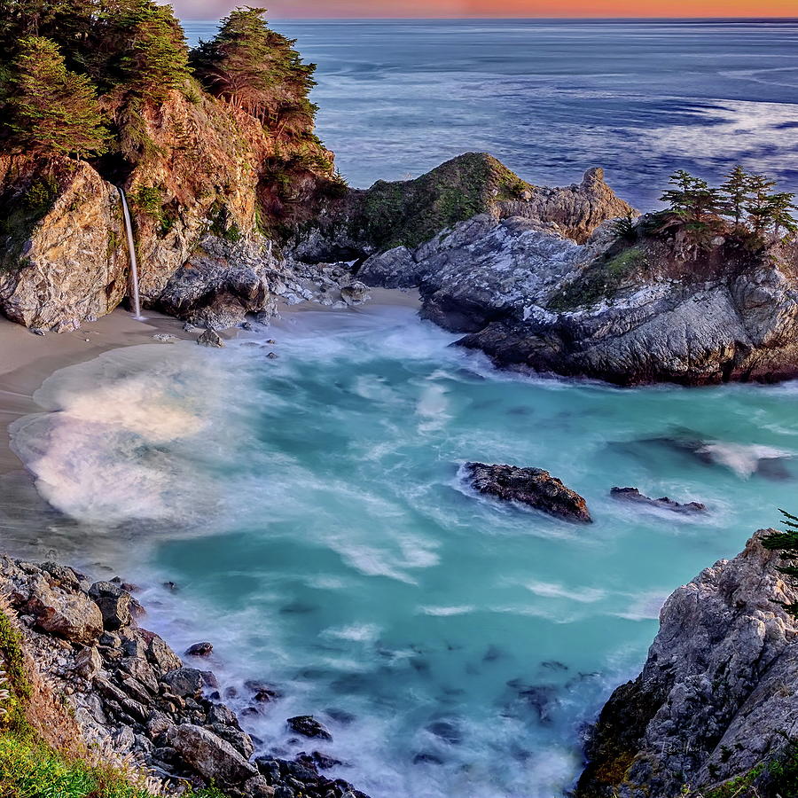 McWay Falls - Big Sur Photograph by Russ Harris
