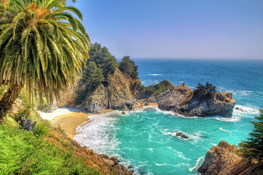 McWay Falls Photograph by Donna Kennedy