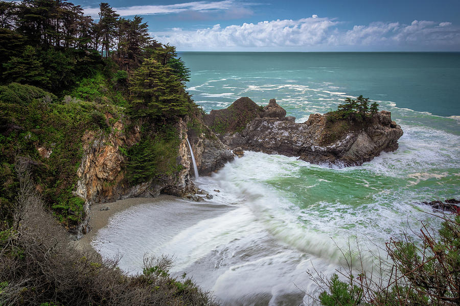 McWay Falls Photograph by Laura Macky