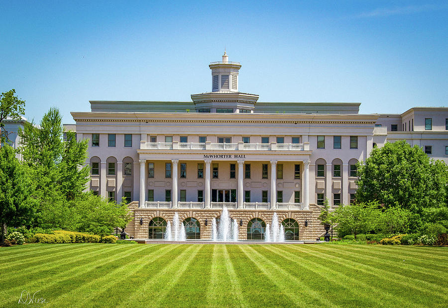 McWhorter Hall Belmont University Nashville Tennessee Photograph by