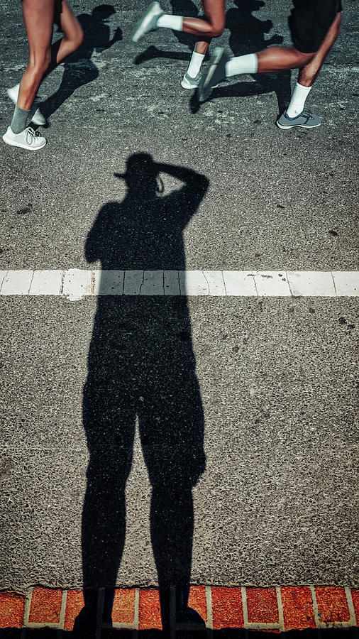 Me and My Shadow Photograph by Bill Chizek