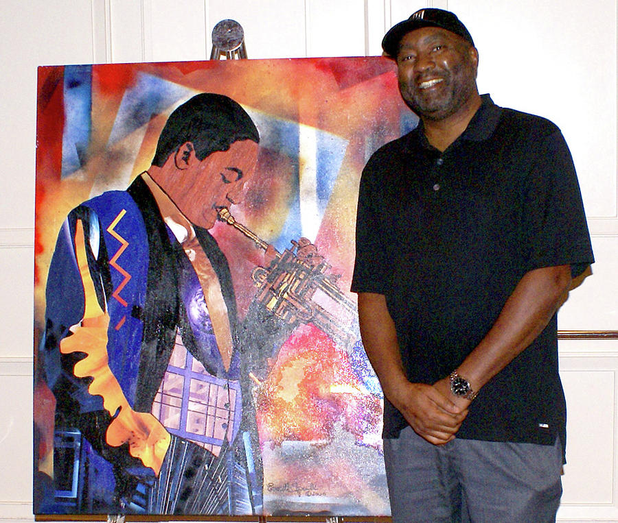 Me and Wynton Photograph by Everett Spruill