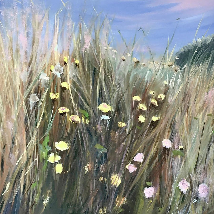 Meadow Art Print Painting by Barbara J Hart