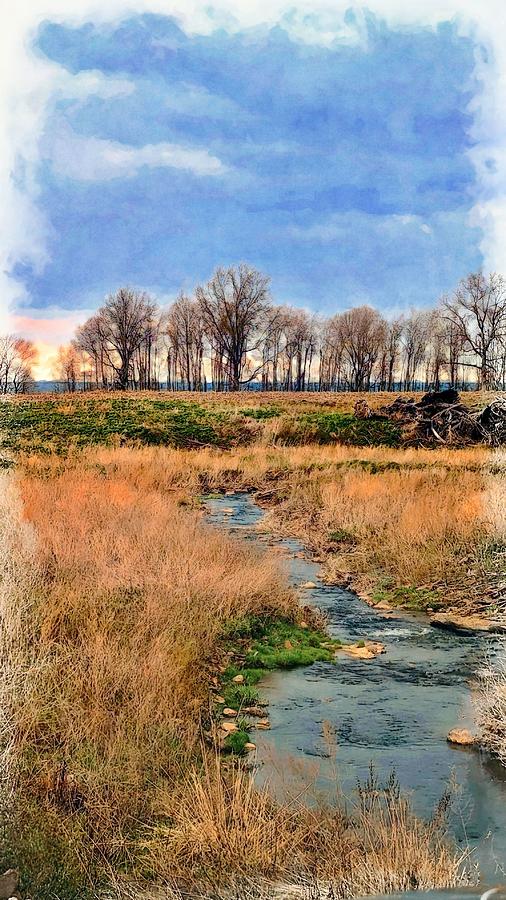 Meadow Creek Photograph by Lori Seaman