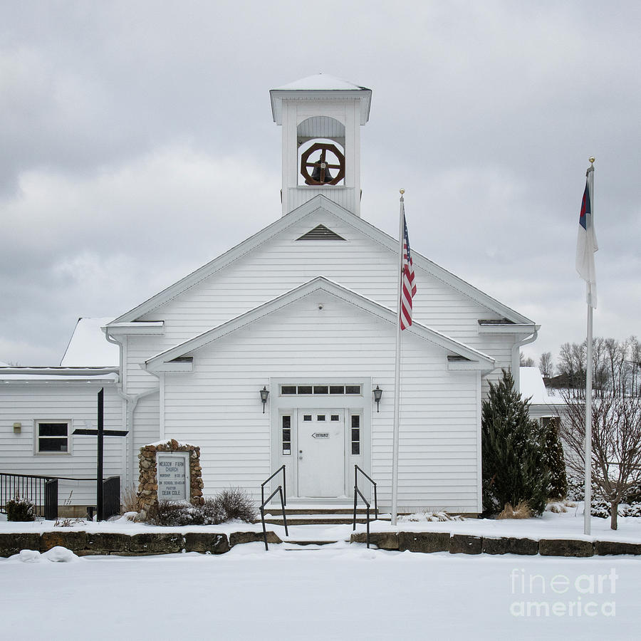 Meadow Farm Church Zanesville Ohio Photograph