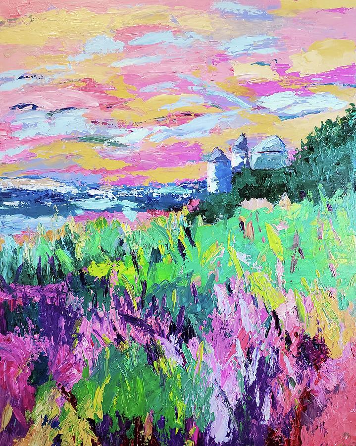 Meadow Painting by Gail Friedman