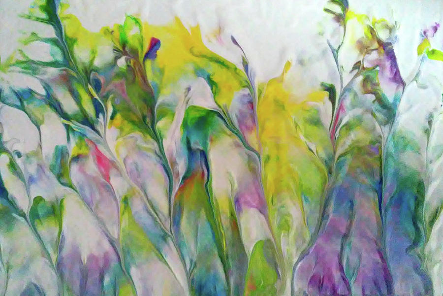 Meadow Grass Painting by Deborah Erlandson