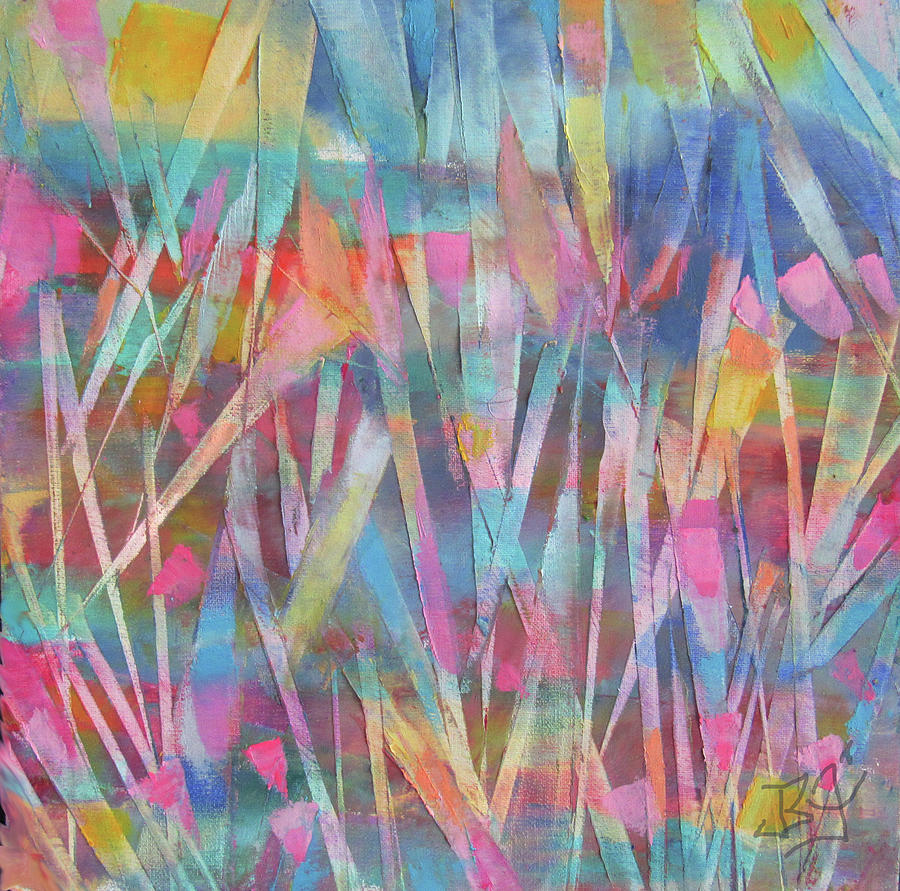Meadow Sunrise 4-20-20 Painting by Jean Batzell Fitzgerald