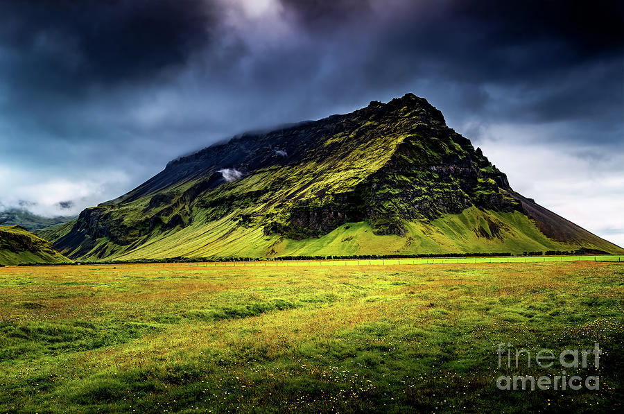Meadows of Asolfsskali Iceland Photograph by M G Whittingham