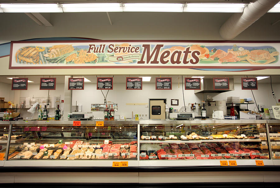Meat department Photograph by Katrina Wittkamp