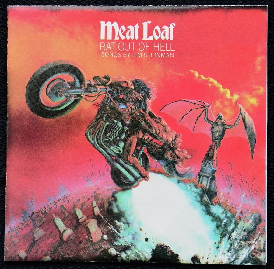 Meat Loaf Bat Out Of Hell Album Cover Photograph
