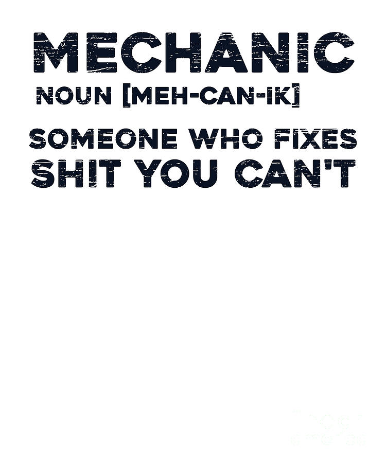 Mechanic Noun Definition Automotive Technician Auto Mechanic Digital