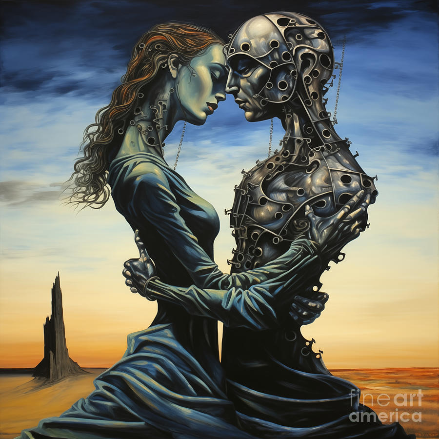 Mechanical Emotions Mixed Media by Cosmic Hare Fine Art America