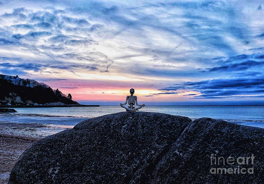 Sunset Photograph - I Am an Island by Christine Chepeleff