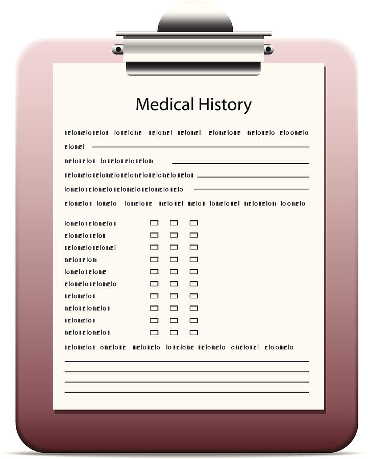 Medical history Drawing by FingerMedium