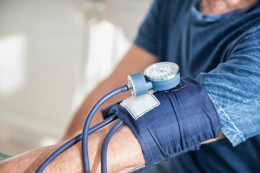 Medical: Home insurance  Exam Blood pressure cuff Photograph by JodiJacobson