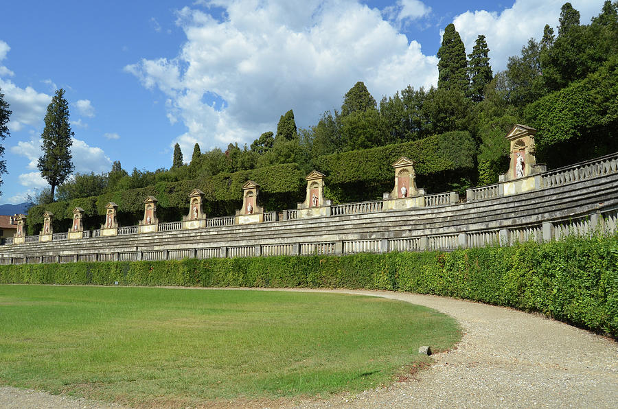 Medici Boboli Gardens Amphitheatre Florence Italy Photograph by Shawn OBrien
