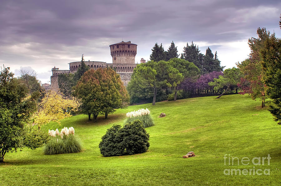Medici Fortress - Volterra - Italy Photograph by Paolo Signorini