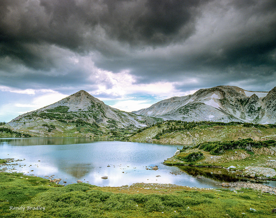 Medicine Bow Mountain Lake Photograph by Randy Bradley