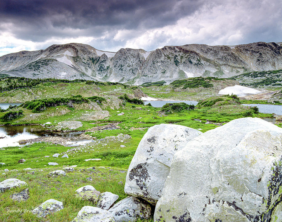 Medicine Bow Mountain Range Photograph by Randy Bradley