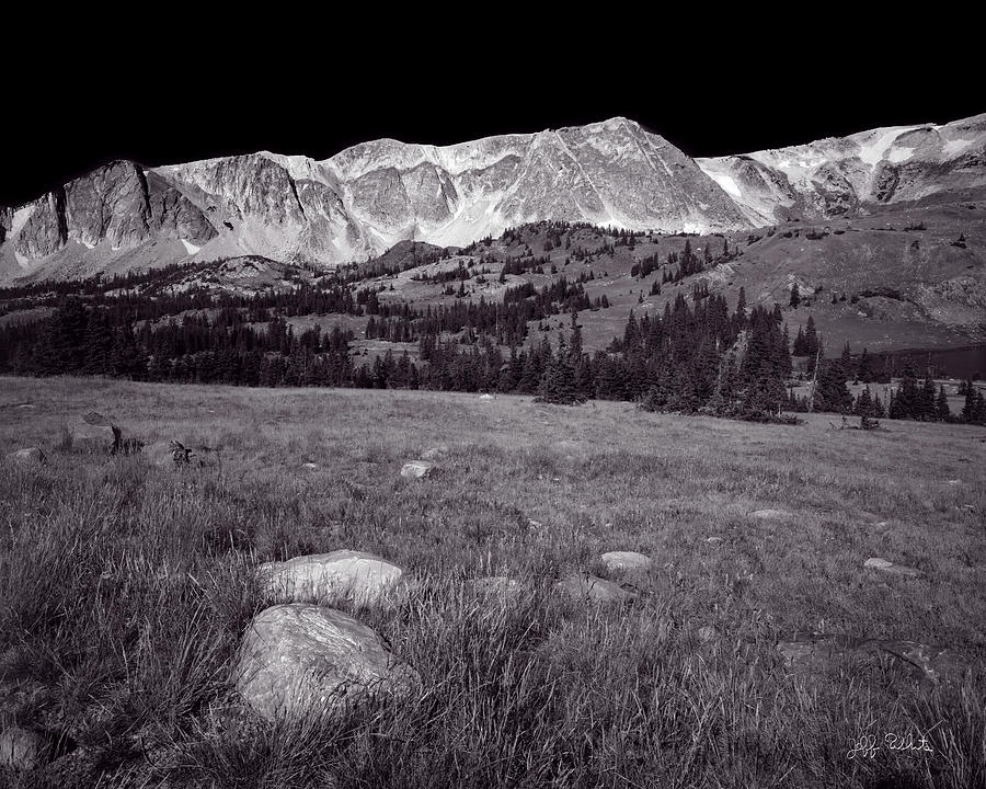 Medicine Bow Peak, Wyoming Photograph by Jeff White