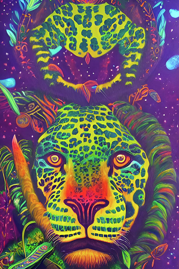 Medicine Jaguar Digital Art by Ethan Bristow - Fine Art America