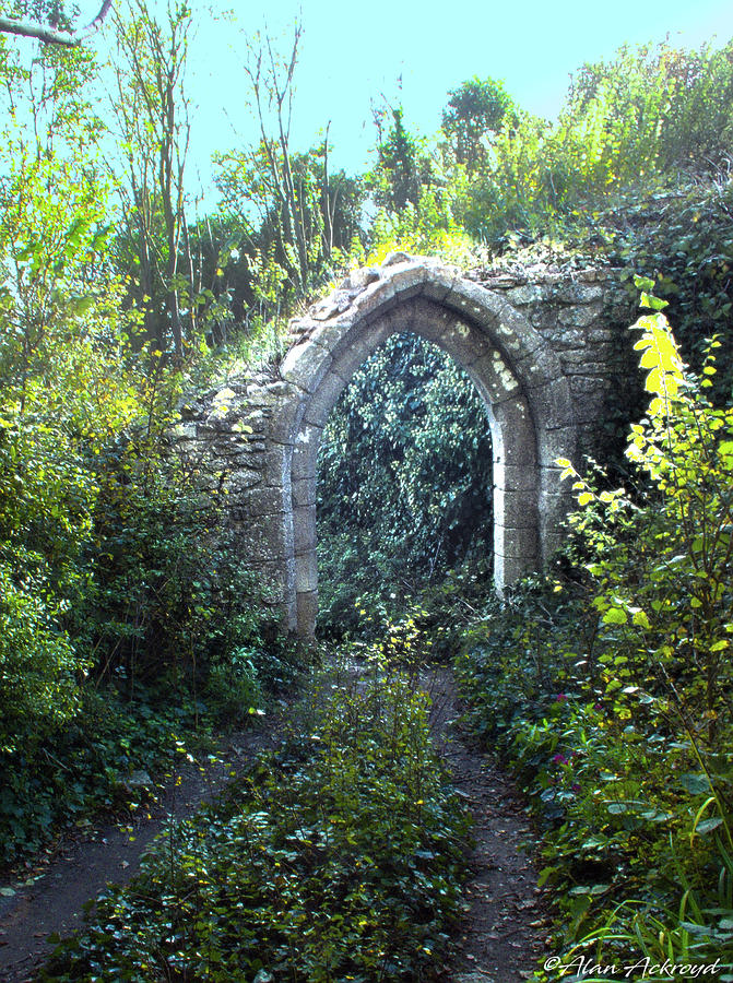 Woodland Archway Ruin Photograph by Alan Ackroyd