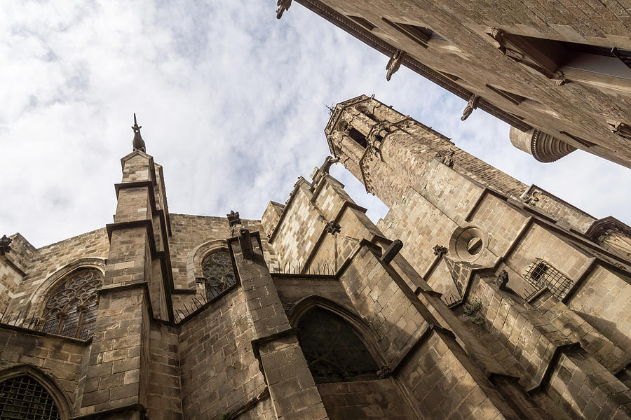 Medieval Barcelona - Gallivanting Around The Gothic Quarter Barri Gotic Photograph