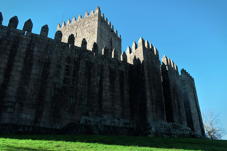 Medieval Castle of Guimaraes - Portugal Photograph by Angelo DeVal
