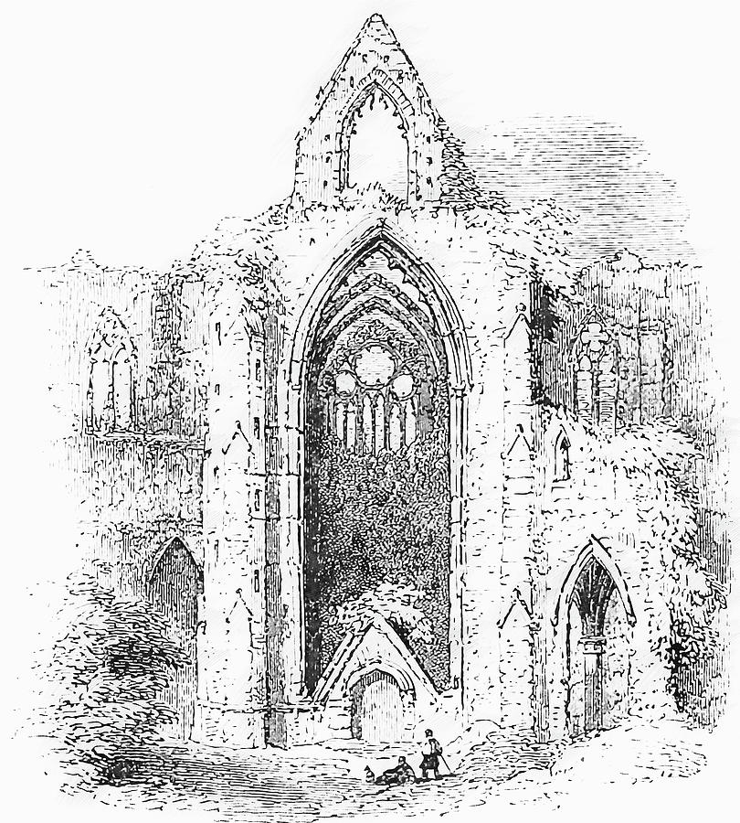 Medieval Church - 02 Drawing