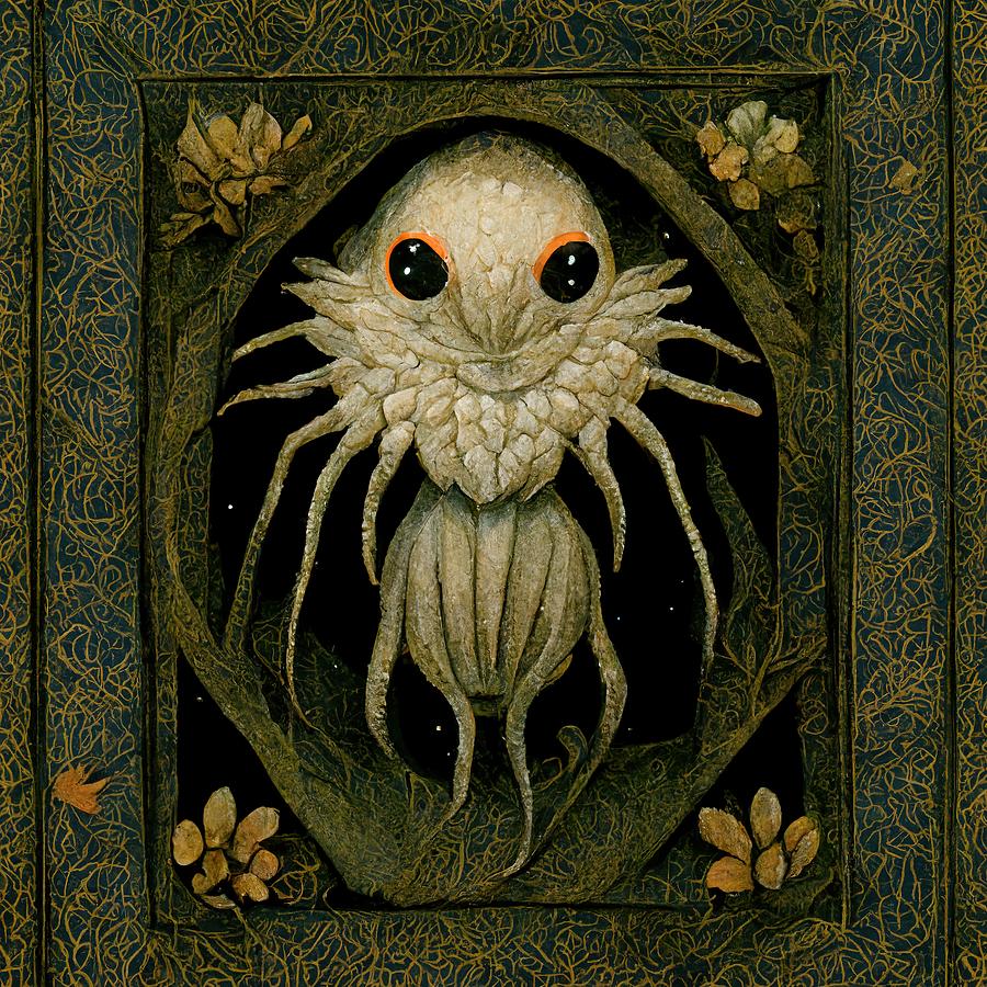 Medieval Creature Digital Art by Nickleen Mosher