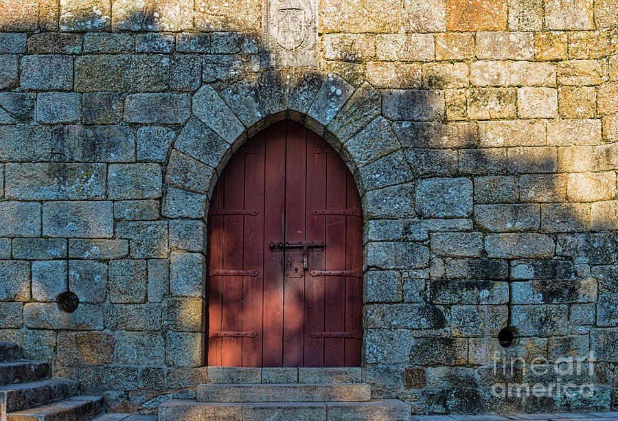 Medieval Door And Embrasures Photograph