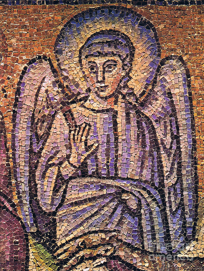 Medieval early Christian angel Photograph by Arkitekta Art - Fine Art ...
