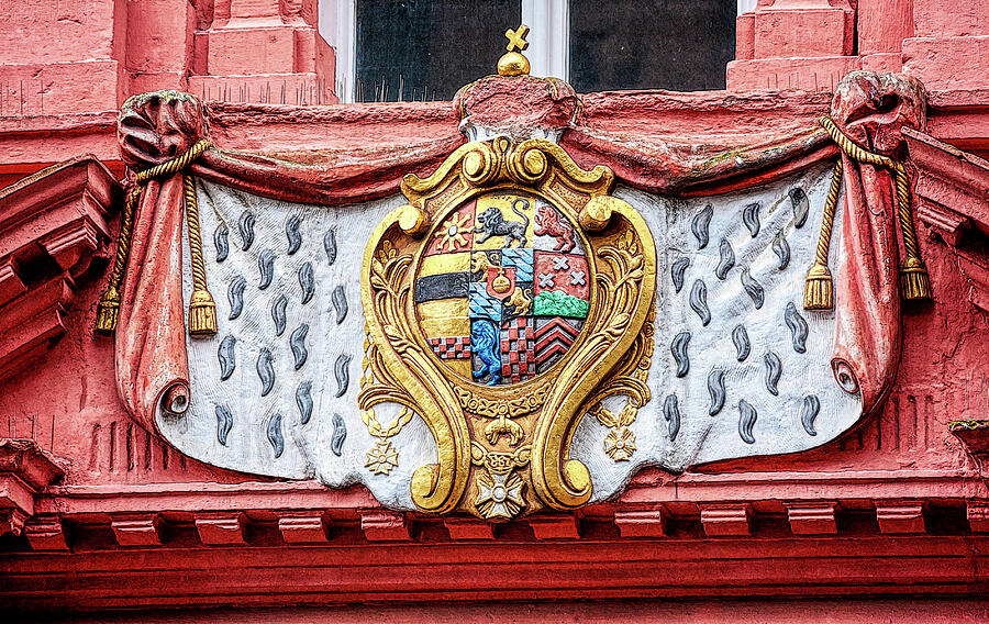 Medieval emblem in Heidelberg, Germany Photograph by Tatiana Travelways