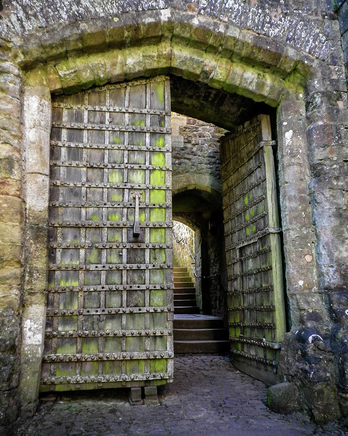 Medieval Gateway Dunster Castle Somerset Photograph by Richard Brookes