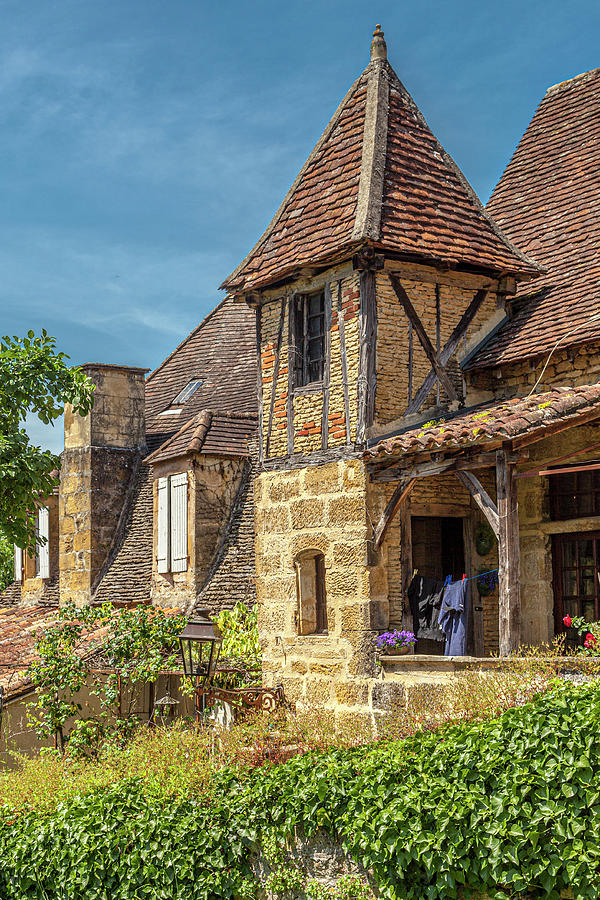 Medieval House in Sarlat Photograph by W Chris Fooshee